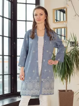 Рубашка-туника Caetlin Цвет: Серо-Голубой (52)