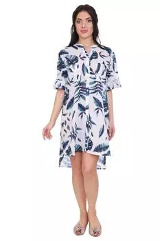 Рубашка-туника Marisa Цвет: Белый, Зеленый (54)