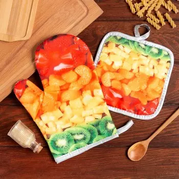 Рукавицы, прихватки, фартуки Доляна