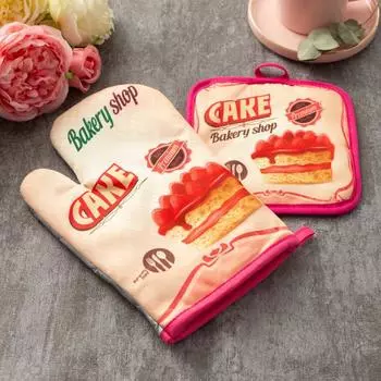 Рукавицы, прихватки, фартуки Доляна