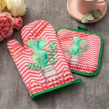 Рукавицы, прихватки, фартуки Доляна