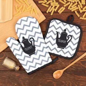 Рукавицы, прихватки, фартуки Доляна