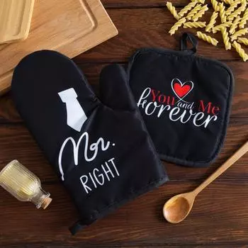 Рукавицы, прихватки, фартуки Доляна