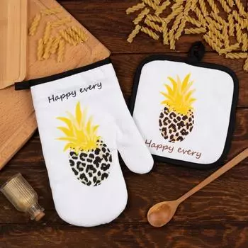 Рукавицы, прихватки, фартуки Доляна