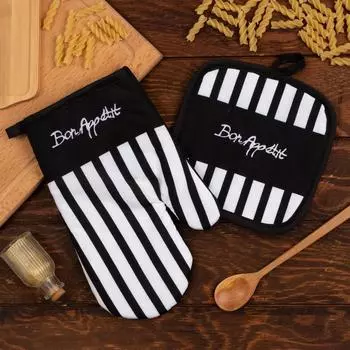 Рукавицы, прихватки, фартуки Доляна