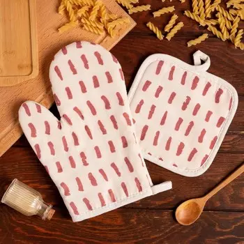 Рукавицы, прихватки, фартуки Доляна