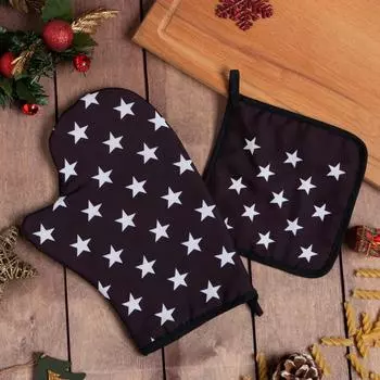 Рукавицы, прихватки, фартуки Доляна