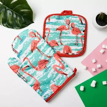 Рукавицы, прихватки, фартуки Доляна