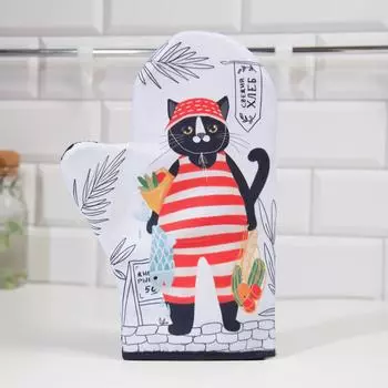 Рукавицы, прихватки, фартуки Доляна