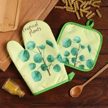 Рукавицы, прихватки, фартуки Доляна