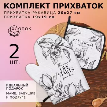 Рукавицы, прихватки, фартуки Доляна