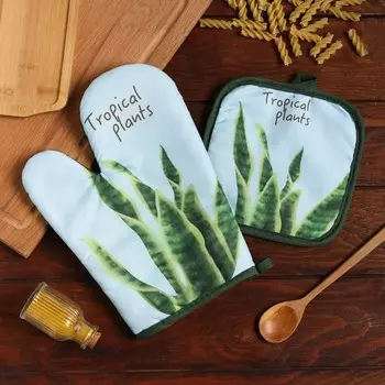 Рукавицы, прихватки, фартуки Доляна