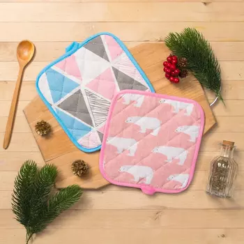 Рукавицы, прихватки, фартуки Доляна