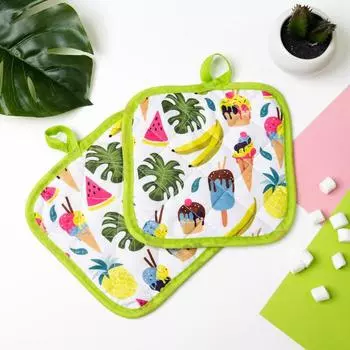 Рукавицы, прихватки, фартуки Доляна