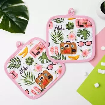 Рукавицы, прихватки, фартуки Доляна