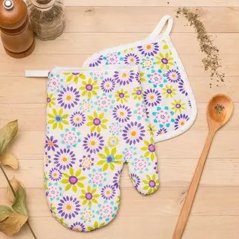 Рукавицы, прихватки, фартуки Доляна