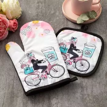 Рукавицы, прихватки, фартуки Доляна