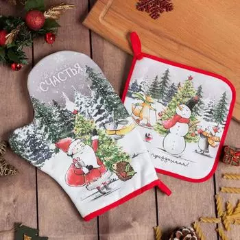 Рукавицы, прихватки, фартуки ЭТЕЛЬ