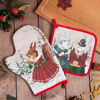 Рукавицы, прихватки, фартуки ЭТЕЛЬ