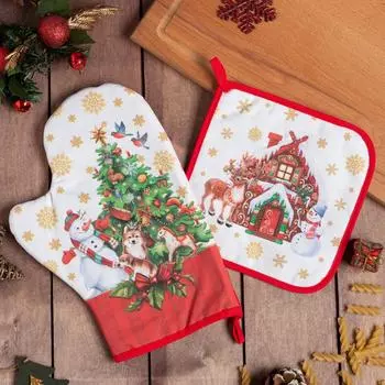 Рукавицы, прихватки, фартуки ЭТЕЛЬ