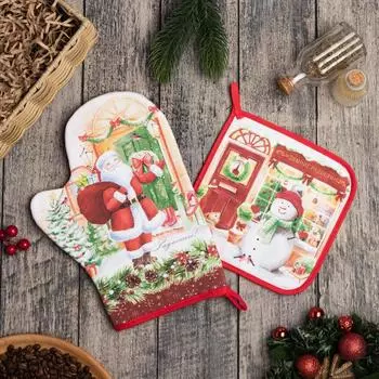 Рукавицы, прихватки, фартуки ЭТЕЛЬ