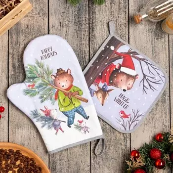 Рукавицы, прихватки, фартуки ЭТЕЛЬ