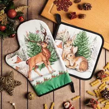 Рукавицы, прихватки, фартуки ЭТЕЛЬ