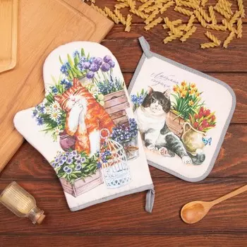 Рукавицы, прихватки, фартуки ЭТЕЛЬ