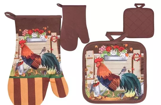 Рукавицы, прихватки, фартуки Soavita