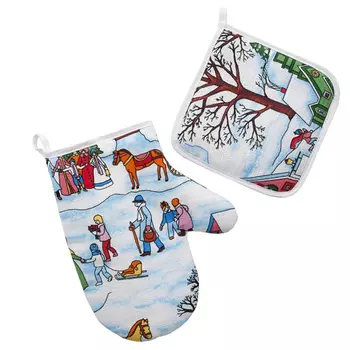 Рукавицы, прихватки, фартуки Традиция