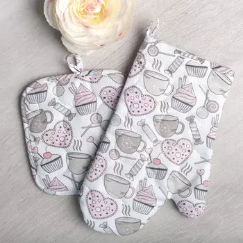 Рукавицы, прихватки, фартуки Традиция