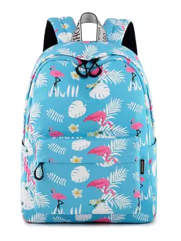 Рюкзак Фламинго Цвет: Синий (13х30х40 см)