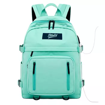 Рюкзак Монохром Цвет: Мятный (13х30х40 см)