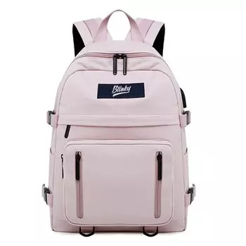 Рюкзак Монохром Цвет: Розовый (13х30х40 см)