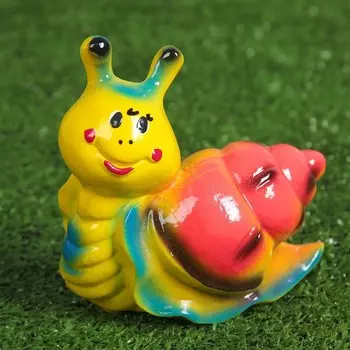 Садовая фигура Улитка маленькая (14х7х15 см)
