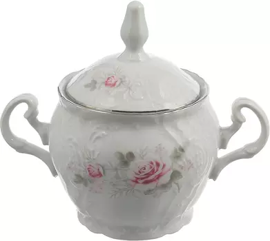 Сахарница Бледные розы (220 мл)