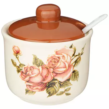 Сахарница Корейская роза (300 мл)