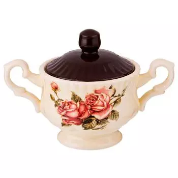 Сахарница Корейская роза (400 мл)