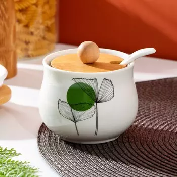 Сахарница Листья (230 мл)