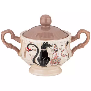 Сахарница Парижские коты (400 мл)