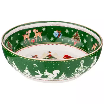 Салатник Елка (16х16х5 см)