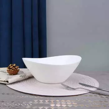 Салатник Ellipse цвет: белый (25 см)