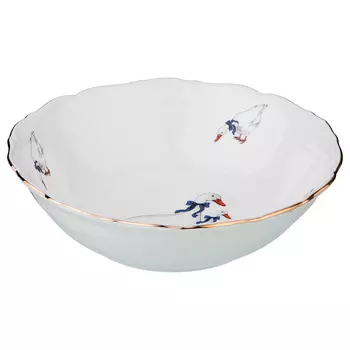 Салатник Гуси (5х16х16 см)