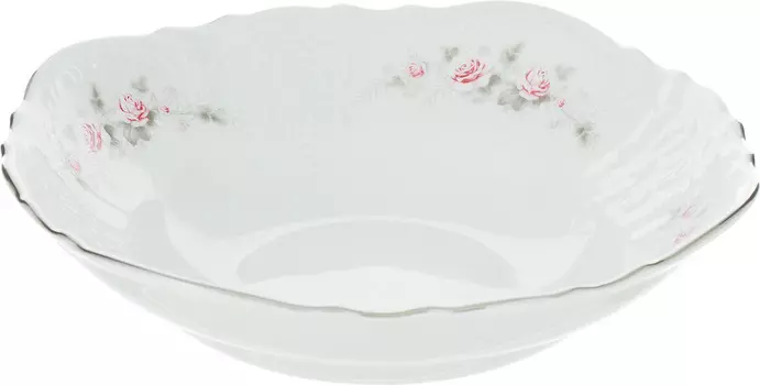 Салатник круглый Бледные розы (23 см)