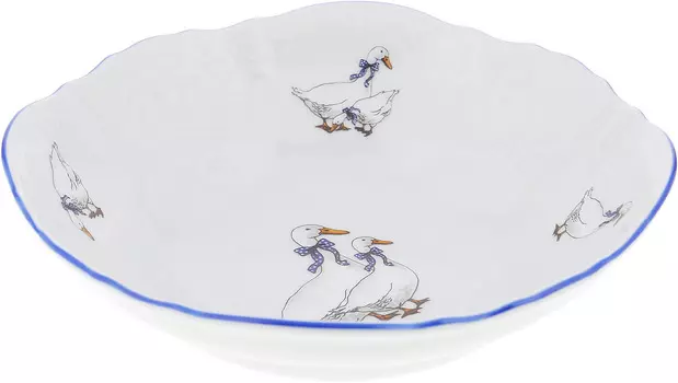 Салатник круглый Гуси (16 см)