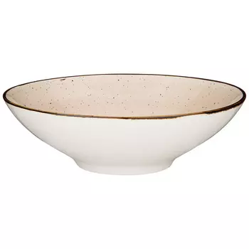 Салатник Nature (6х21 см, 750 мл) цвет: бежевый