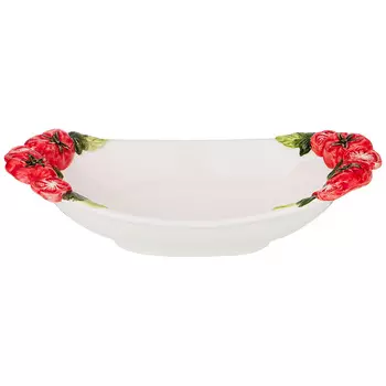 САЛАТНИК ОВАЛЬНЫЙ ТОМАТЫ 31Х17 СМ