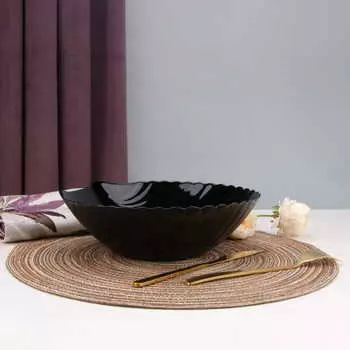 Салатник Shell цвет: черный (24 см)