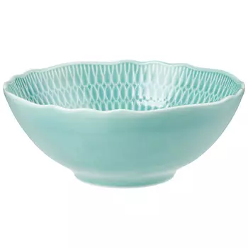 Салатник София цвет: голубой (14 см)