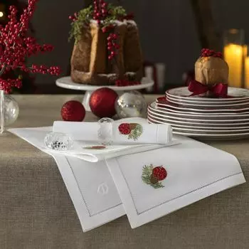 Салфетка Амодио цвет: красный (50х50 см)